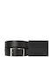 Leather Men's Wallet Set Black