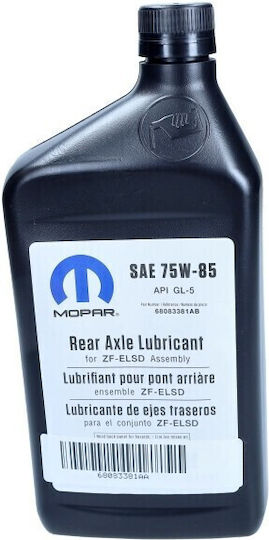 Mopar 75w85 946ml Gl5 Autoöl Verwendung bei Differenzial Chrysler Jeep Dodge Ram 68083381aa