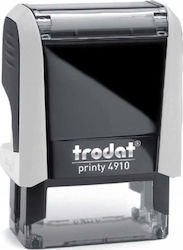Trodat Printy 4910 Self-Inking Stamp and White Ink Trodat Printy 4910 Self-Inking Stamp and White Ink