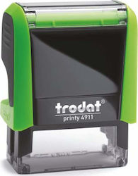Trodat Printy 4911 Self-Inking Stamp "Numbers" and Green Ink