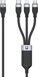 Unitek USB to Type-C / Lightning / micro USB Cable 1.5m C14101AGY01-1.5M
