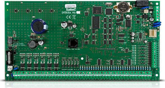 Satel Integra64 Κύρια Πλακέτα Πίνακα 16-64 Είσοδοι 32 Ζώνες 8 Υποδιαιρέσεις 192 Χρήστες
