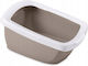 Imac Funny Cat Litter Box White L62 x W49.5 x H...