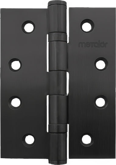 Metalor Μεντεσές Πλάκα 2 Ρουλεμάν Rostfreier Stahl 100x89mm Schwarz
