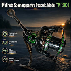 Tm 12000 Mulinetă de pescuit pentru Spinning Tm 12000 Mulinetă de pescuit pentru Spinning
