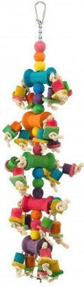 Panama Pet Vogelkäfig-Zubehör Spiel Seil für Vogelkäfig aus Kunststoff 1cm