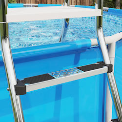 vidaXL Poolstufe aus Rostfreiem Stahl 50x9x3,5cm Silber vidaXL Poolstufe aus Rostfreiem Stahl 50x9x3,5cm Silber