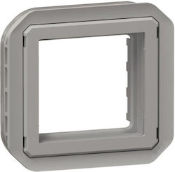 Legrand Plexo Wechselrahmen Dimmer Frontplatte in Grau Farbe 069582L Legrand Plexo Wechselrahmen Dimmer Frontplatte in Grau Farbe 069582L