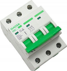 Gacia Automatic Circuit Breaker 50A 3 Pole