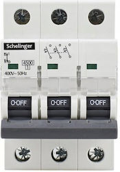 Bemko Automatischer Leistungsschalter 10A Dreipolig AC
