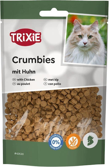 Trixie Crumbies Katzenleckerlis mit Huhn Leber Reis für Katze 50gr