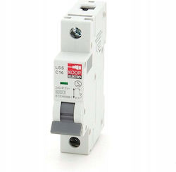 KOOP Elektro Automatischer Leistungsschalter 16A Monopolar AC KOOP Elektro Automatischer Leistungsschalter 16A Monopolar AC
