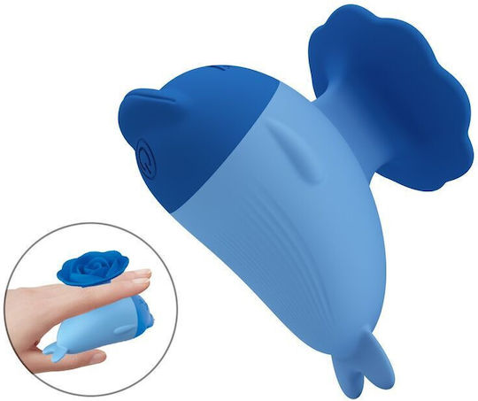 Pretty Love Dolphin Mini Вибратор с Дистанционно Управление Син