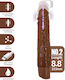 Pretty Love Realistic Vibrator 22cm Brown
