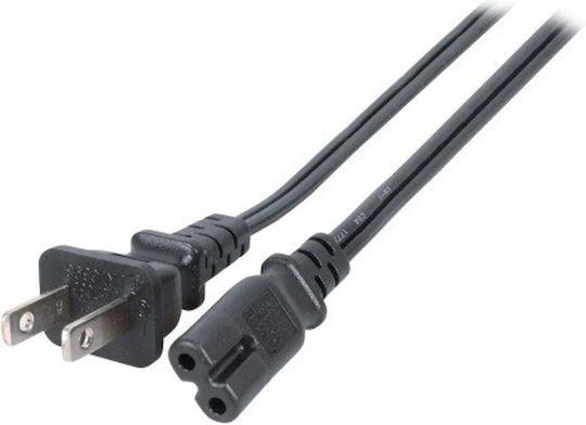 EFB IEC C7 - IEC C7 Cable 1.8m Black EK496.1.8