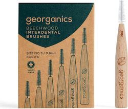 Georganics Interdentalbürsten 0.6mm 6 Stück Georganics Interdentalbürsten 0.6mm 6 Stück