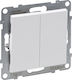 Legrand Legrand Wandschalter mit Rahmen in Weißem Farbe 721117