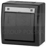 Elektro Plast 5001-17 Aquant 2k Außenschalter Monopol IP55 Anthrazit