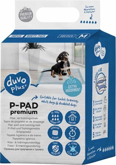 Duvo Plus Βρακάκι Σκύλου για Ακράτεια 30τμχ