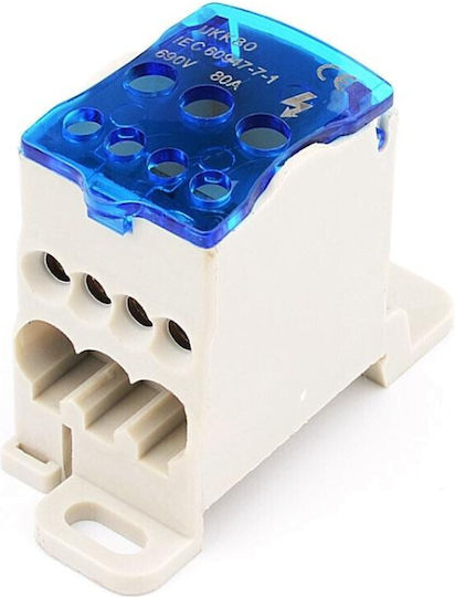 Verteilerblock 1x6-16 4x2,5-6 2x2,5-16 80a E.4096/80