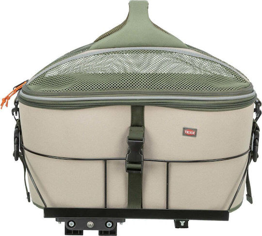 Trixie Trixie Hundetragetasche Für Fahrradtransport Bis 10kg Grüne M46xP40xH33cm