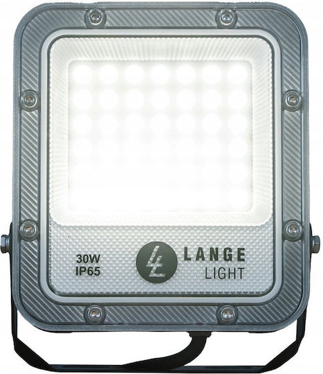 Водоустойчив LED Прожектор 30W Неутрално Бяло 4000K IP65