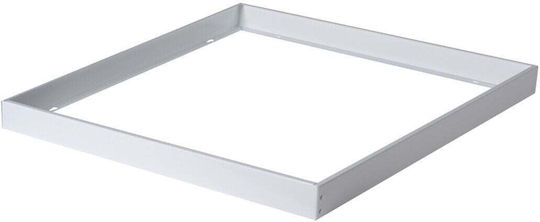 Монтажна Рамка Led Панел Adtr-s 6060 W 600x600x45 Сглобена Бяла 27616
