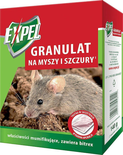 Bros Repelent pentru rozătoare 140gr