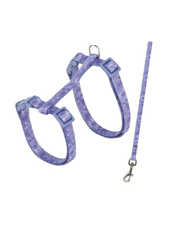 Trixie Котешки Снагaрник Каишка Геометричен Дизайн 27–45 Cm/10 Mm 1,20 M Trixie Котешки Снагaрник Каишка Геометричен Дизайн 27–45 Cm/10 Mm 1,20 M