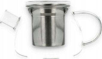 Paper & Tea Glass Teapot with Filter 500ml