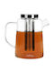 Vialli Design Стъклена чайник с филтър 1500ml