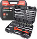 King Tony Ratchet with Sockets 1\2" 32 Pieces