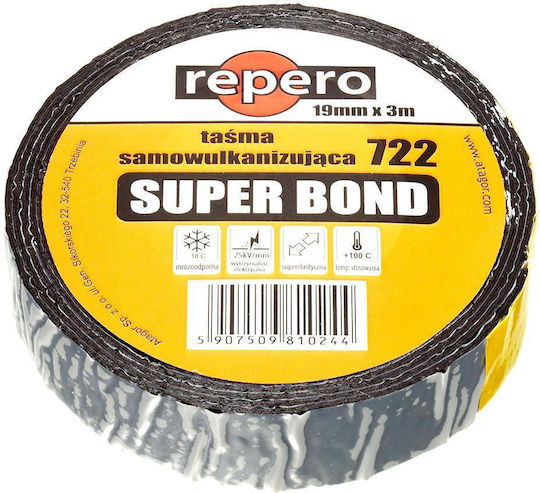 Radpol Self Vulcanizing Insulation Tape 19mm x 3m Black