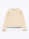 Kinderoberteile Rollkragenpullover Langärmelig Beige