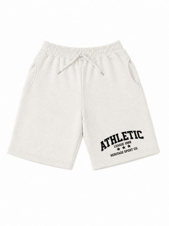 Sport Herren Shorts Gebrochenes Weiß 73A00050OF