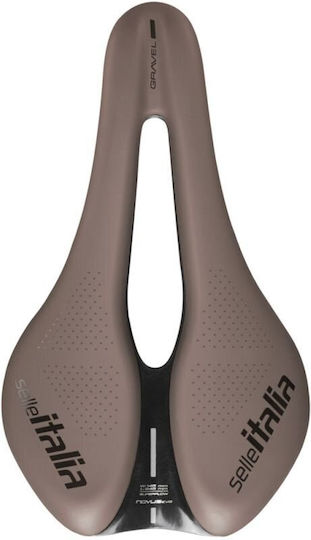 Selle Italia Novus Boost Evo Gravel Tm Bicycle Saddle Brown 245 x 145 mm