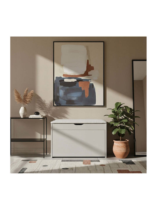 Vault Дървен шкаф за обувки с пейка Д57xШ30xВ53 cm