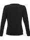 Damen Sweatshirt Schwarz