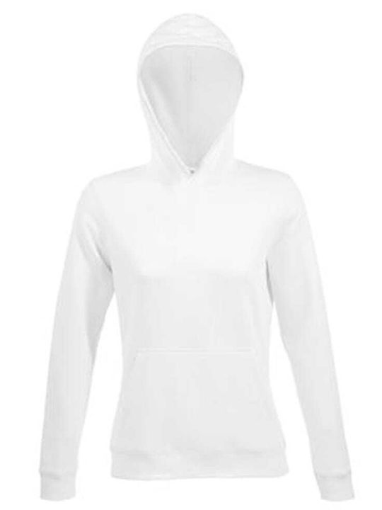 Women's Sweatshirt Hooded White