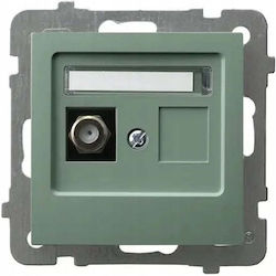 Ospel TV Antenna Socket in Green Colour GPA-1GF...