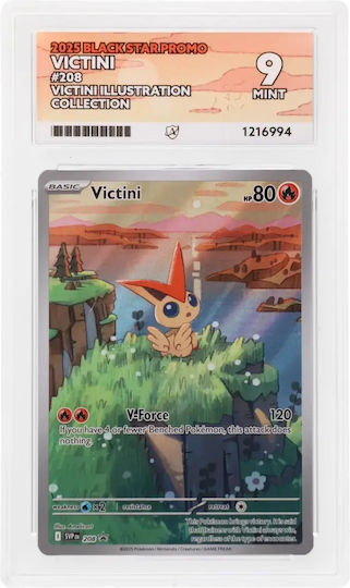 Victini Black Star Promo #208 Ace 9