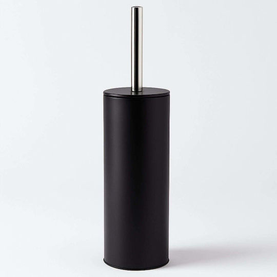 Bathroom Solutions Metallische Toilettenbürste Badezimmer Grau