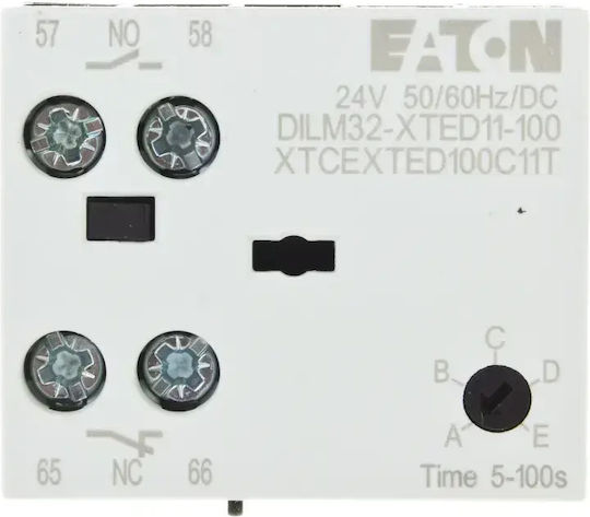 Elektronisches Timer Modul Präsentierte Lieferung 0,05-100s 1z 1r 24V AC/DC Dilm32-xted11-100 Ra24 104946