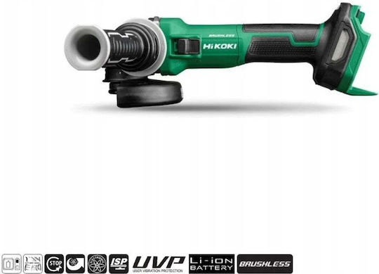Hikoki W4Z Τροχός 125mm Μπαταρίας Brushless με Ρύθμιση Στροφών