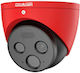Dahua HY-FT431LDP-TD1F4-MB IP Термална Двойна Камера за Видеонаблюдение Full HD+ 4MP Водоустойчива с Двупосочна Комуникация и Обектив 4mm