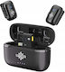 Luucco MiniPods K2 Set Drahtloses Mikrofon Pet Clip-On Für Kamera