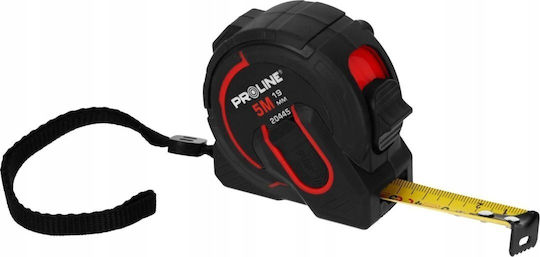 Pro-line Tape Measure 5m/19mm Professional Metal Measuring Tape with Automatic Locking Mechanism