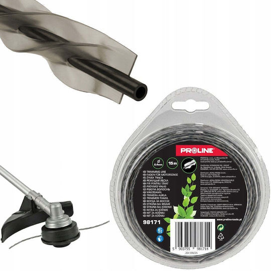 Pro-line Linie de tăiere răsucită pătrată ranforsată 2.4mm X 15m Proline