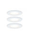 Paulmann Metallic Ceiling Spot with Built-in LED and Warm White Light White 7.8x7.8cm