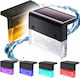 Set 6 Hängende Solarleuchten RGB mit Fotowiderstand